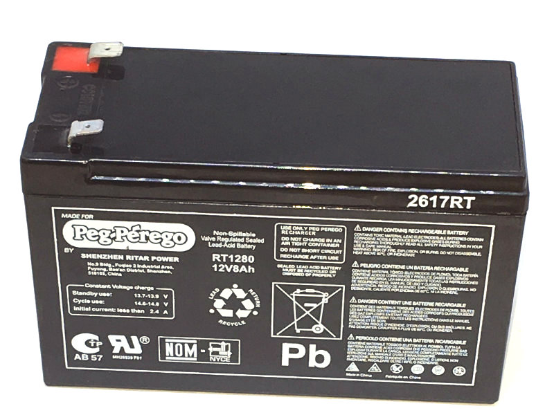Peg-Pérego originální náhradní článek baterie 12V 8Ah 100Wh