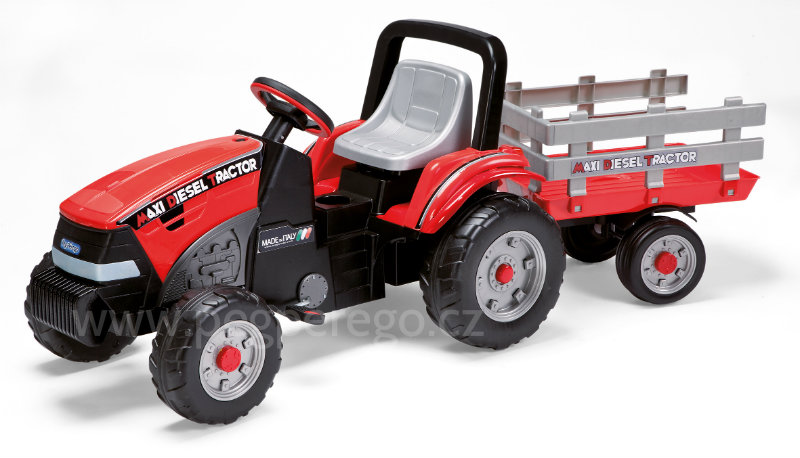 Peg Perego šlapací traktor Maxi Diesel Tractor červený